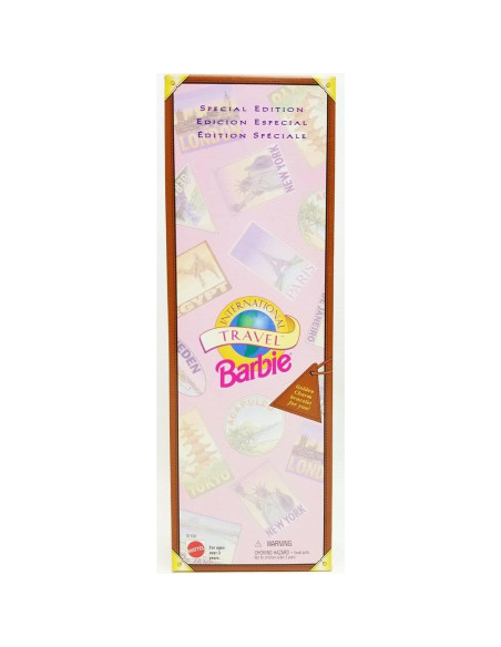 Muñeca Barbie Viaje Internacional 1995 Edición Especial