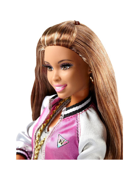 Muñeca Barbie Nikki Estilo Urbano con Falda Peplum