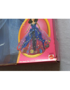 Muñeca Kira de Barbie 1998 - Vestido Azul y Pegatinas 2