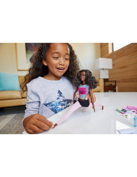 Muñeca Barbie Carrera Sorpresa Mattel GLH63 8 Accesorios