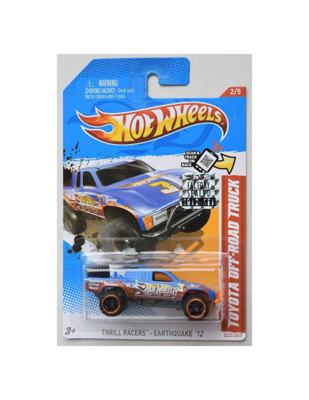 Hot Wheels Camión Off Road Toyota 1:64 Azul 2012