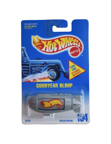 Auto de colección Blimp Goodyear Hot Wheels 1:64