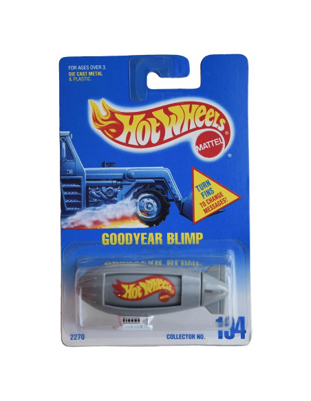 Auto de colección Blimp Goodyear Hot Wheels 1:64