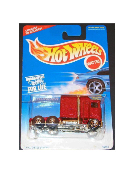 Hot Wheels Thunder Roller 1995 Camión Semi 1:64 Coleccionista