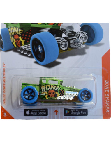 Hot Wheels Chase ID Bone Shaker Verde 1:64 Escala