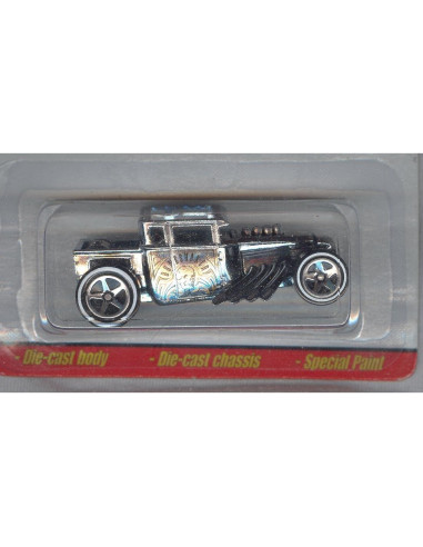 Hot Wheels 2006 Bone Shaker Plata Edición Limitada 1:64