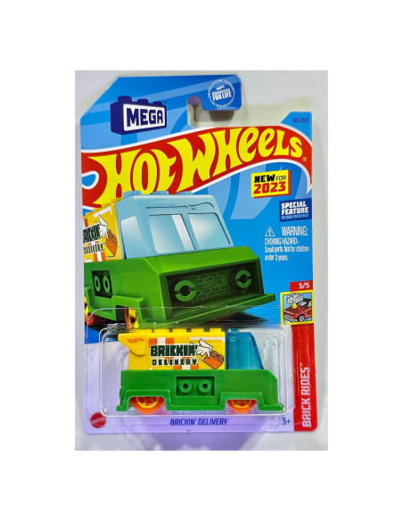 Hot Wheels Vehículo de Ladrillo 3/5 - Escala 1:64 - Nuevo