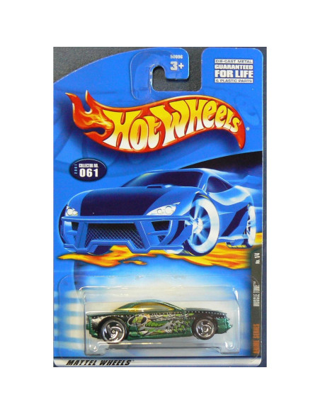Coche de Metal Hot Wheels Anime Tono Muscular 1:14