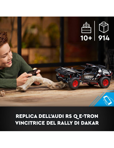 LEGO Technic Audi RS Q e-tron 42160 - Kit de Construcción 914 Piezas