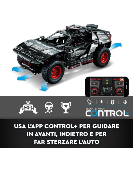 LEGO Technic Audi RS Q e-tron 42160 - Kit de Construcción 914 Piezas