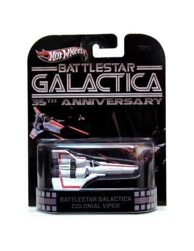 Hot Wheels Viper Colonial Battlestar Galactica 1:64 Metal