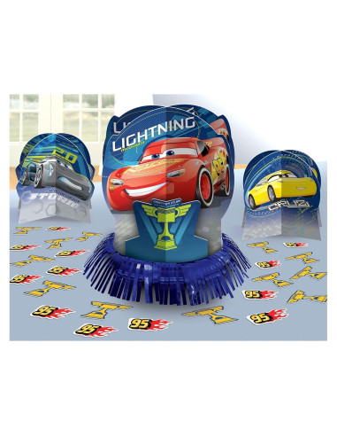 Kit de Decoración de Mesa Hot Wheels Wild Racer - 23 Piezas