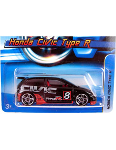 Hot Wheels Honda Civic Type R 2006 Negro Escala 1:64 2