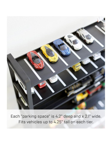 Estante de Almacenamiento Yamazaki 6 Niveles Acero Negro