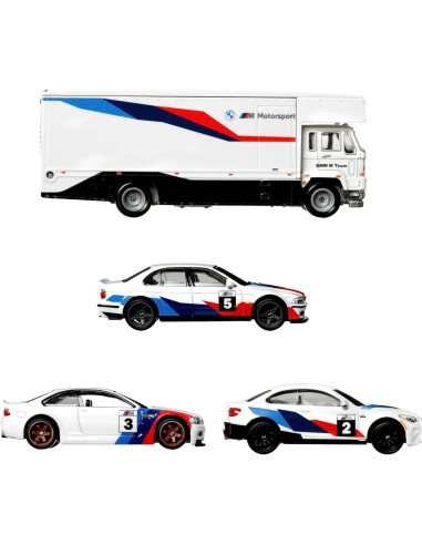 Conjunto Coleccionista Hot Wheels Premium HCR52 - 4 Vehículos