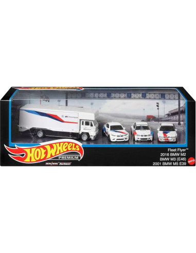 Conjunto Coleccionista Hot Wheels Premium HCR52 - 4 Vehículos