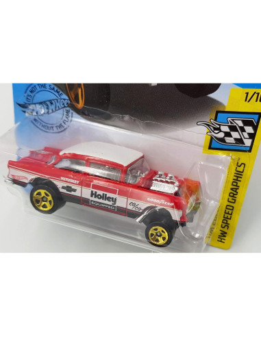Auto de Colección Hot Wheels 2019 '55 Chevy Bel Air Gasser