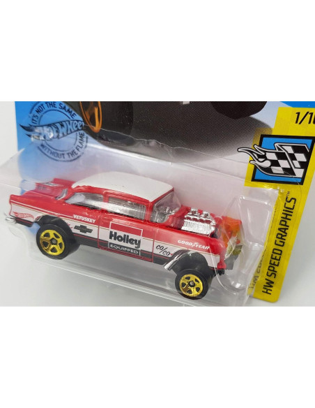 Auto de Colección Hot Wheels 2019 '55 Chevy Bel Air Gasser