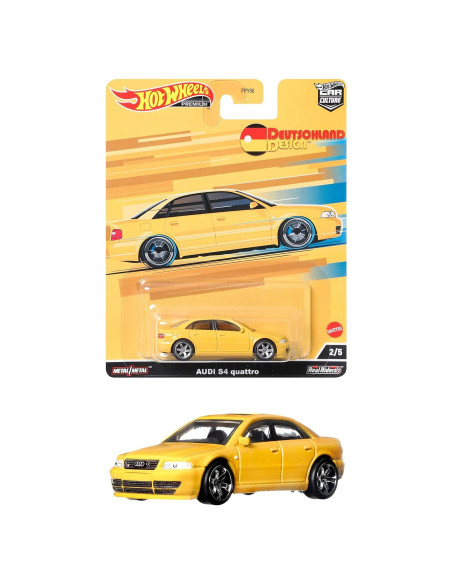 Hot Wheels Audi S4 Quattro 1:64 Metal Coleccionable