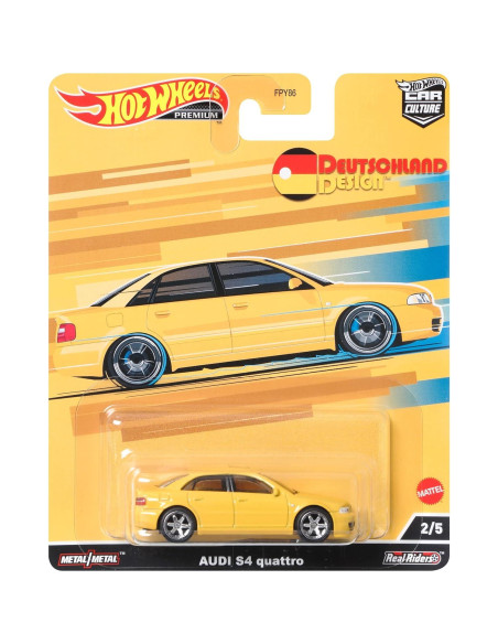Hot Wheels Audi S4 Quattro 1:64 Metal Coleccionable