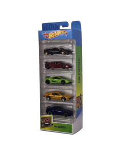 Hot Wheels 2019 5-Pack Exóticos Mattel - Pagani, Lamborghini, Aston Martin