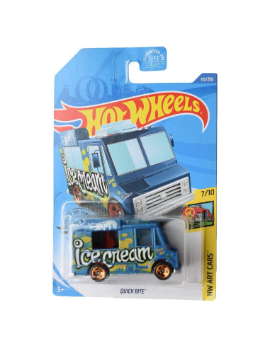 Hot Wheels Art Cars Bocado Rápido 1:64 Azul