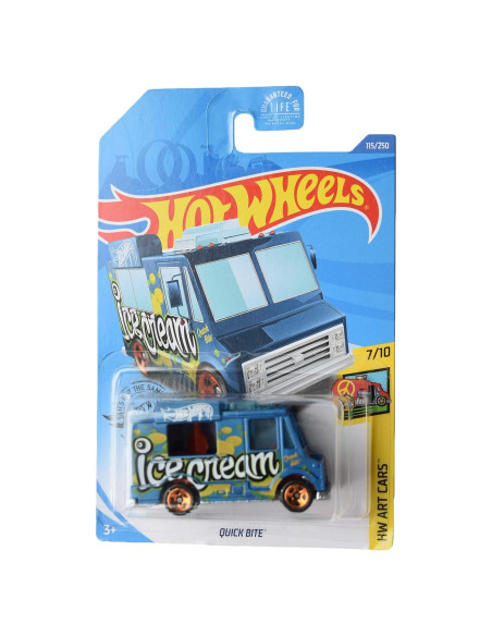 Hot Wheels Art Cars Bocado Rápido 1:64 Azul