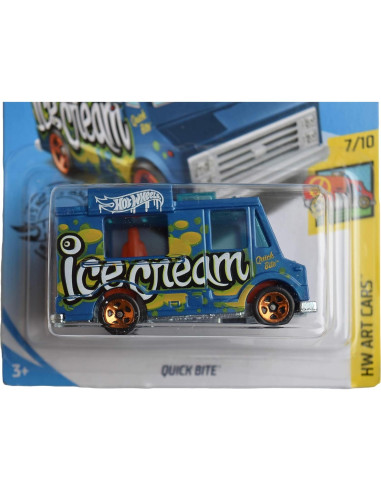 Hot Wheels Art Cars Bocado Rápido 1:64 Azul