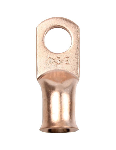 10 Conectores de Terminales de Anillo de Cobre 1AWG PDETVEO