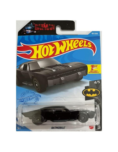 Hot Wheels Batimóvil 2021 - Modelo 181/250 - Juguete Metal 1:64