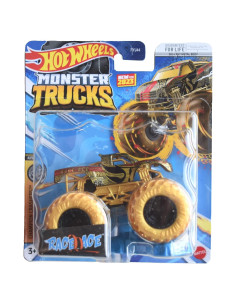 Hot Wheels Monster Trucks Race Ace 1:64 Mattel - Coche Conectar y Chocar