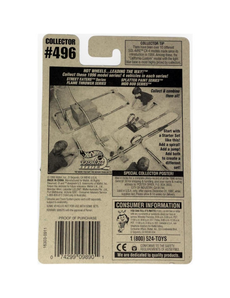 Hot Wheels Ferrari 308GTS Rojo 1:64 Die-Cast Coleccionista