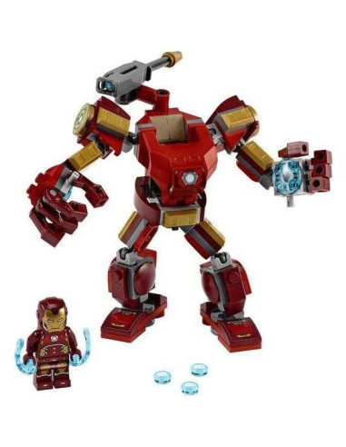 LEGO Marvel Avengers Iron Man Mech 76140 - Juguete de Construcción 148 Piezas
