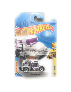 Hot Wheels 2018 Fast Foodie Roller Toaster Coche Tostadora