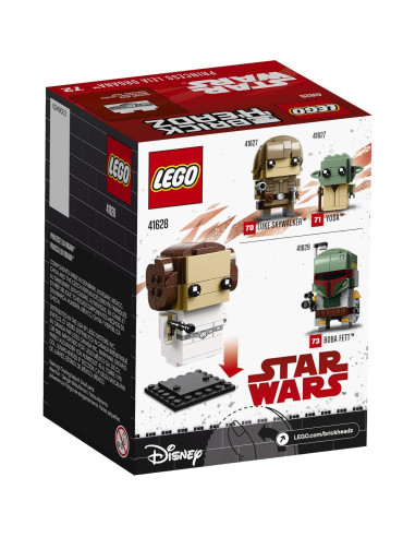 LEGO BrickHeadz Princesa Leia Organa 41628 124 Piezas