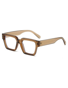 Gafas NIDOVIX Cuadradas Negras Unisex Sin Prescripción