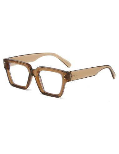 Gafas NIDOVIX Cuadradas Negras Unisex Sin Prescripción