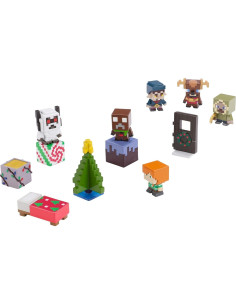 Paquete de Mini Figuras Minecraft Bioma del Nether Mattel 2