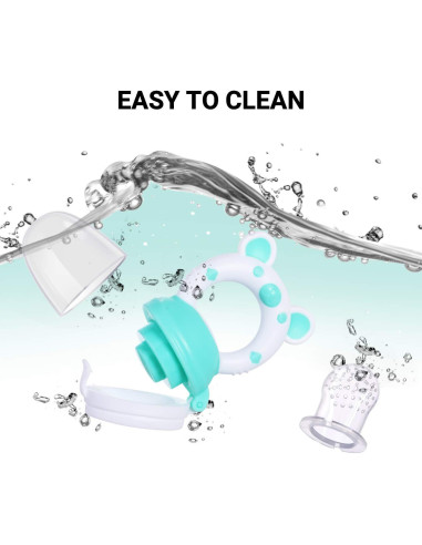 Chupete Alimentador de Frutas Jochebed - Silicona 6 Piezas