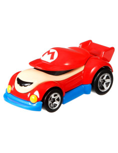 Auto de Personaje Hot Wheels Mario 1:64 - Colección Nintendo