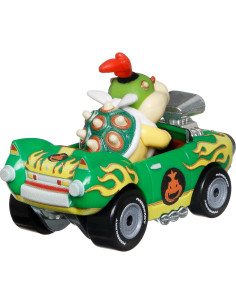 Auto de Juguete Hot Wheels Mario Kart Bowser JR 3,2 cm 2