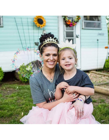 Accesorios de disfraz princesa Tiana Yosbabe para niñas