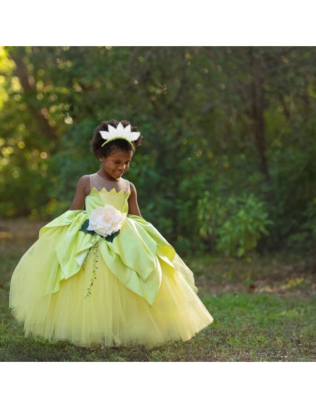 Accesorios de disfraz princesa Tiana Yosbabe para niñas