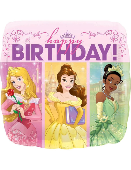 Suministros Fiesta Cumpleaños Princesa Anagram 8 Globos