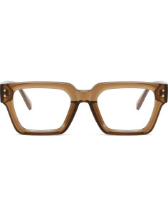 Gafas NIDOVIX Cuadradas Negras Unisex Sin Prescripción 2