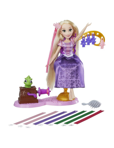 Salón Real de Ribbons Rapunzel Disney - Muñeca y Accesorios