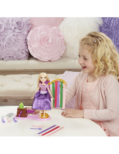 Salón Real de Ribbons Rapunzel Disney - Muñeca y Accesorios