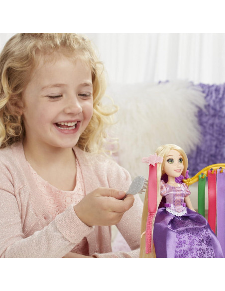 Salón Real de Ribbons Rapunzel Disney - Muñeca y Accesorios