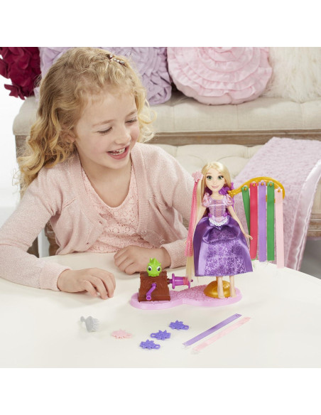 Salón Real de Ribbons Rapunzel Disney - Muñeca y Accesorios