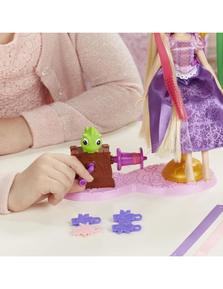 Salón Real de Ribbons Rapunzel Disney - Muñeca y Accesorios